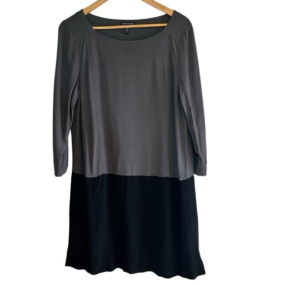 Eileen Fisher long sleeve loose fit shift dress size S excellent condition - Picture 4 of 12